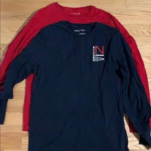 2 Nautica Sailing Long sleeve shirts